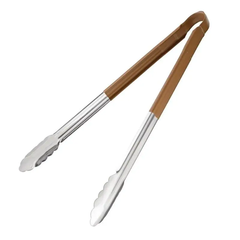 Snelle Levering HC850 - Hygiplas kleurcode serveertang bruin 40,5cm