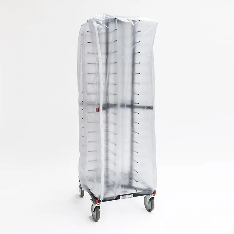 Tijdelijk Beschikbaar Jackstack plastic cover voor de verrijdbare bordenrekken, JS072, JS088 en JS104