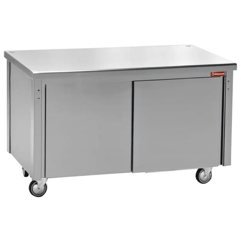 Neutraal kastelement, klapdeuren 2x GN 1/1 Express Levering