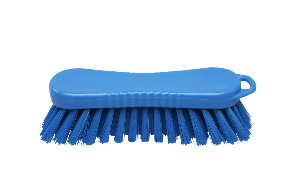 FBK Polyester werkborstel kleurcode HACCP 210 mm x 70 mm harde vezel, 10563 Favoriet