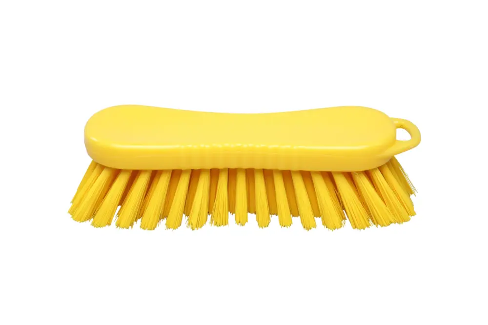 Gratis Retour FBK Polyester werkborstel kleurcode HACCP 210 mm x 70 mm harde vezel, 10563