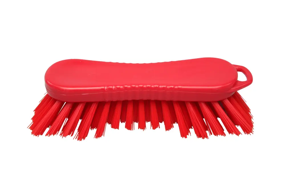 FBK Polyester werkborstel kleurcode HACCP 210 mm x 70 mm harde vezel, 10565 Lage Kosten