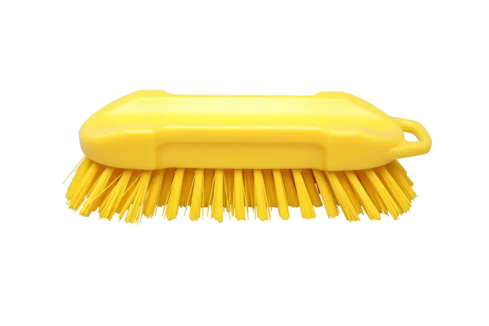 Actieprijs FBK Polyester werkborstel kleurcode HACCP 210 mm x 65 mm harde vezel, 54153