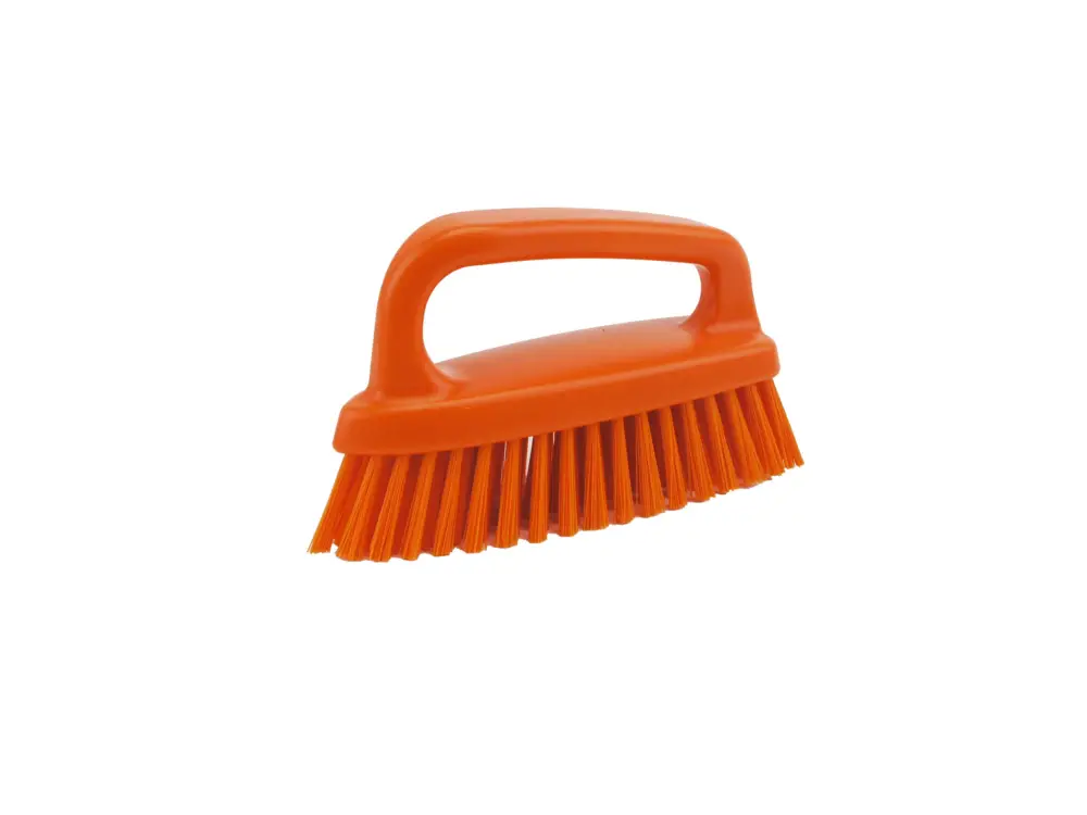 Betaalbaar FBK Polyester werkborstel met handvat kleurcode HACCP 200 mm x 70 mm hard, 54434