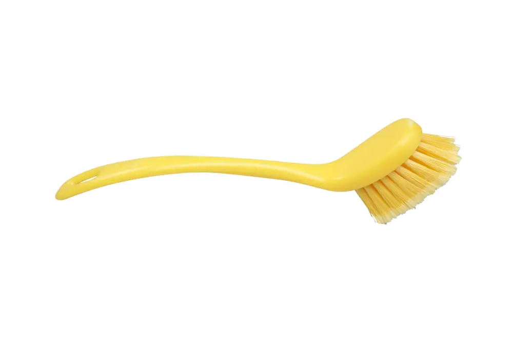 Aanbieding 63130134-4 - FBK Afwasborstel hoogwaardig kleurcode HACCP 255 x 35 mm gespleten vezel zeer zacht GEEL , 10467
