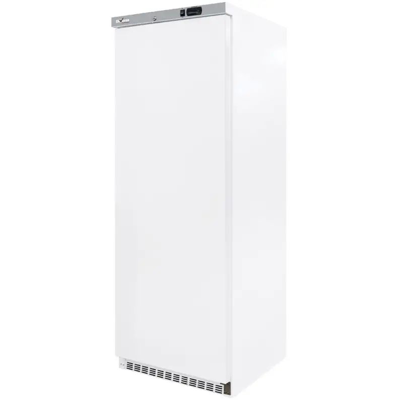 Statische diepvrieskast GN 2/1, 600 liter. R.V.S. Op = Op