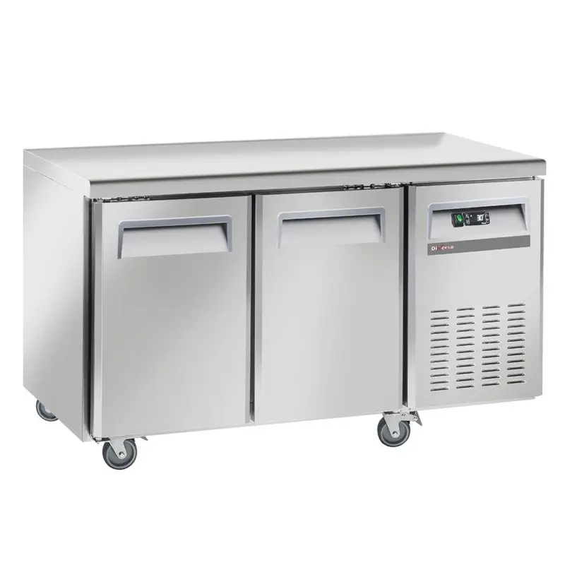 Voordeelprijs Koeltafel, geventileerd, GN 1/1, op wielen, 2 met remmen
