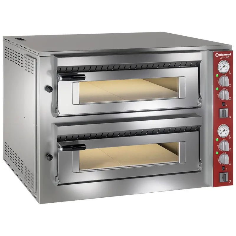 Elektrische oven 2x 4 pizza's Rechtstreeks Van De Fabrikant