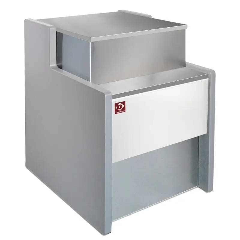 Kassa-sectie 1000 mm - GRIJS/WIT Koopje
