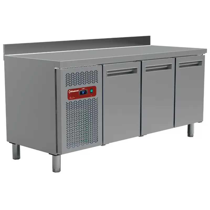 Koeltafel, geventileerd, 3 deuren GN 1/1 (405 Lit.) Gecertificeerd