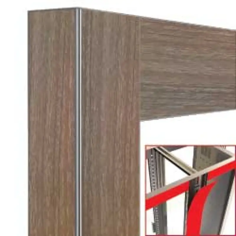 Rechtstreeks Van De Fabrikant Deco knooppunt 2x216Lt. Grijze eik - magnetisch
