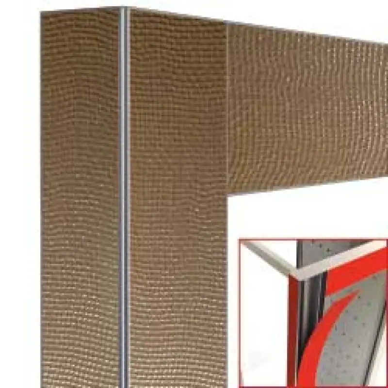 Deco vitrine 216Lt. Brons - magnetisch Direct Beschikbaar