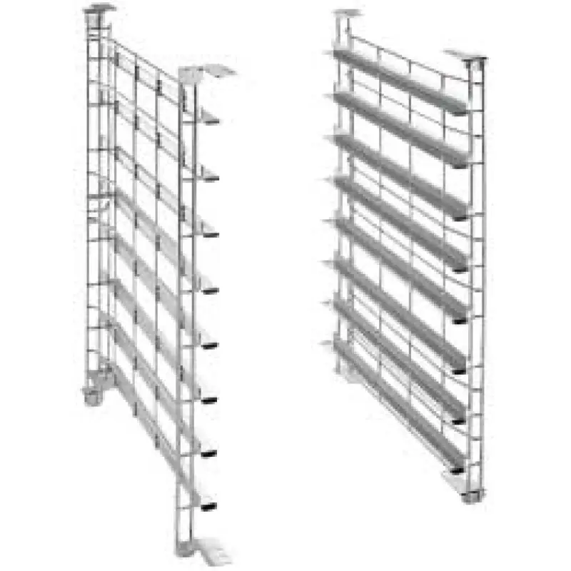 Laatste Versie Struktuur (Dx & Gx) platen 600x400, voor ovens 10x GN 1/1