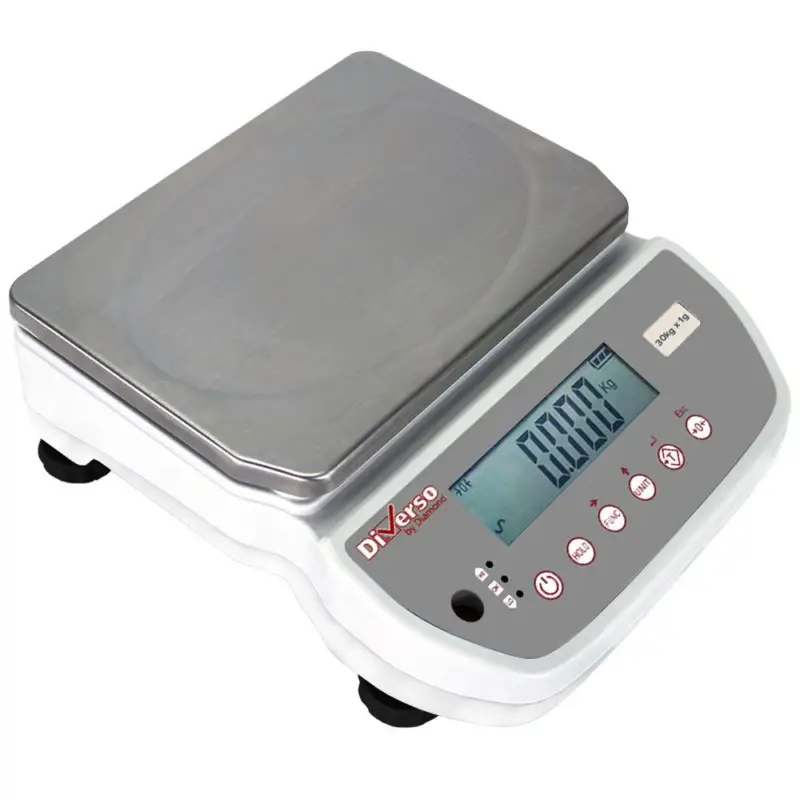 Roestvrij stalen elektronische weegschaal, 30Kg x 1g Dagaanbieding