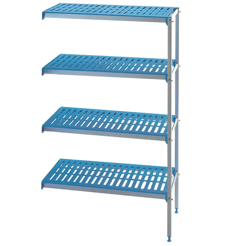 Voordeelprijs Hoekrek in geanodiseerd aluminium GN 4 niveau's "Modular Rack