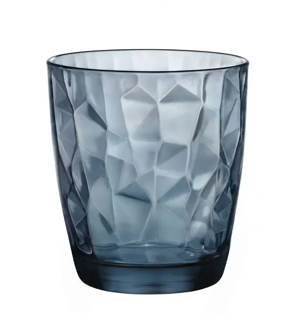 Bormioli Rocco Diamond Gobelet Ocean Blue 300ml | 6 stuks Betrouwbaar