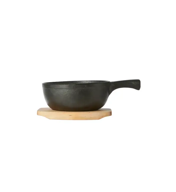 Favoriet C&T Gietijzer pannetje op plankje 13,5cm