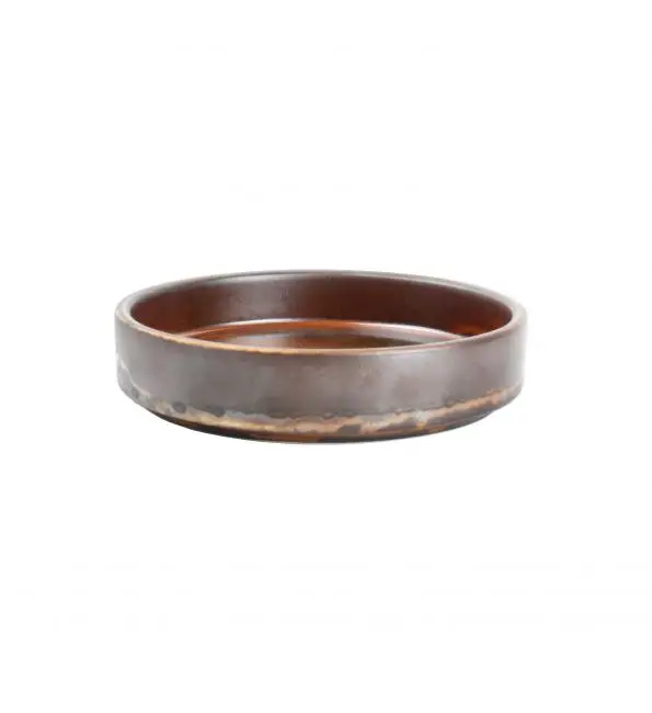 Alleen Vandaag F2D Escura Crème Brûlée Schaal donkerbruin Ø13,5xH3cm