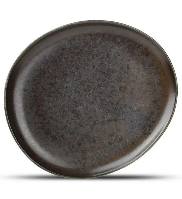 Alleen Vandaag F2D Black Ceres Bord plat ovaal 21x18,5x2cm