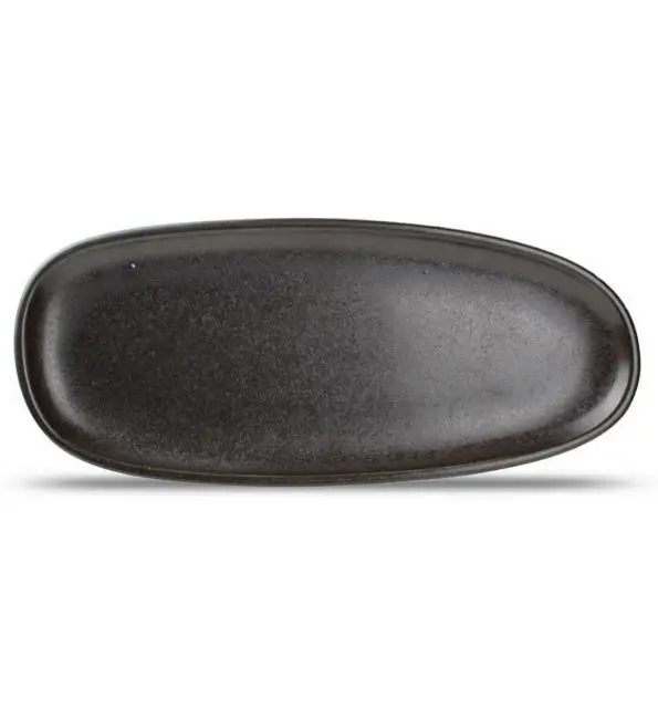 F2D Black Ceres Bord plat ovaal 34x14,5x2cm Aanbieding