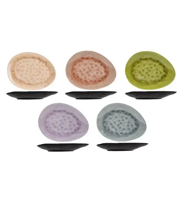 C&T Streetfood GO melamine bord 15x11,5cm (assorti/willekeurige kleur) Voordeelprijs