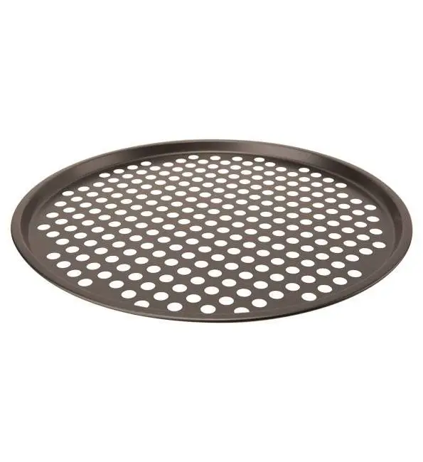 C&T Bakplaat pizza gaatjes Ø32,5x1,2cm Korting