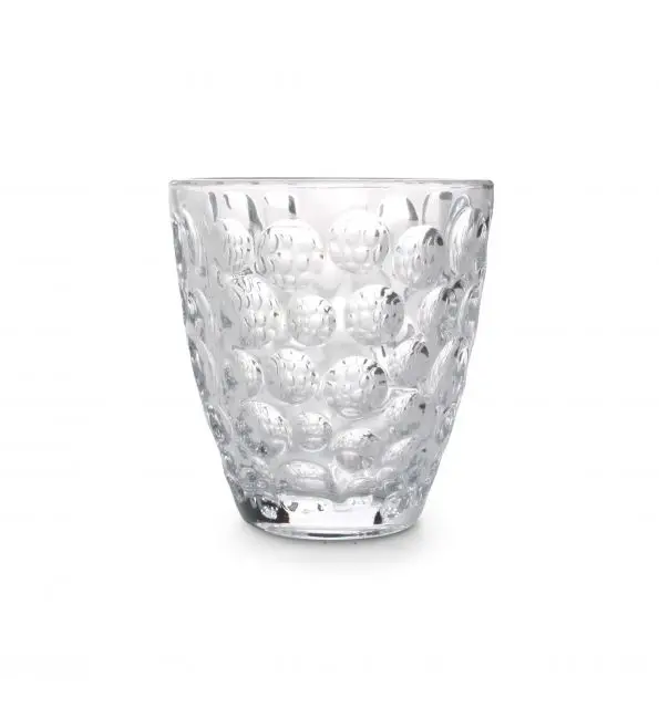 ONA Glas Bubble transparant 220ml | 4 stuks Populair