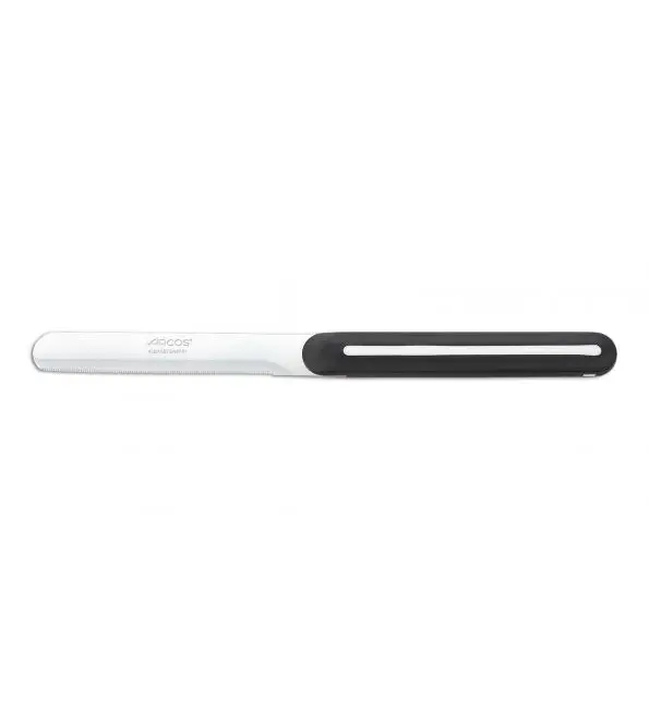 Arcos Ontbijtmes zwart/wit 100mm Shop Nu