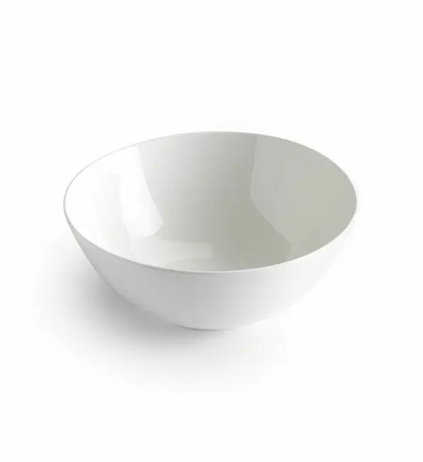 Chic Perla White Kom 16xH6,5cm Laatste Versie