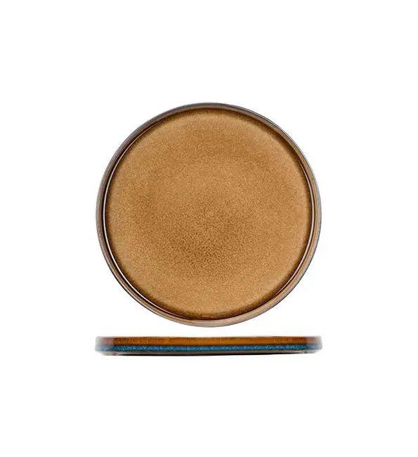 C&T Quintana Amber Plat Bord Ø27,5cm Actieprijs