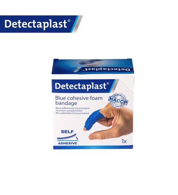 Rechtstreeks Van De Fabrikant Detectaplast Schuimverband zelfhechtend 6cm x 4,5m