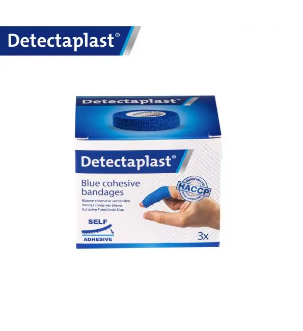 Superprijs Detectaplast Verband zelfhechtend 2,5cm x 4,5m | 3 rollen