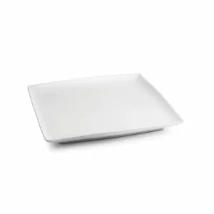Voordeelprijs BonBistro Squito Plat bord wit 18x18cm