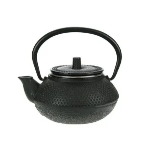Tijdelijk Beschikbaar C&T Kobe Theepot met filter gietijzer zwart 0,3L