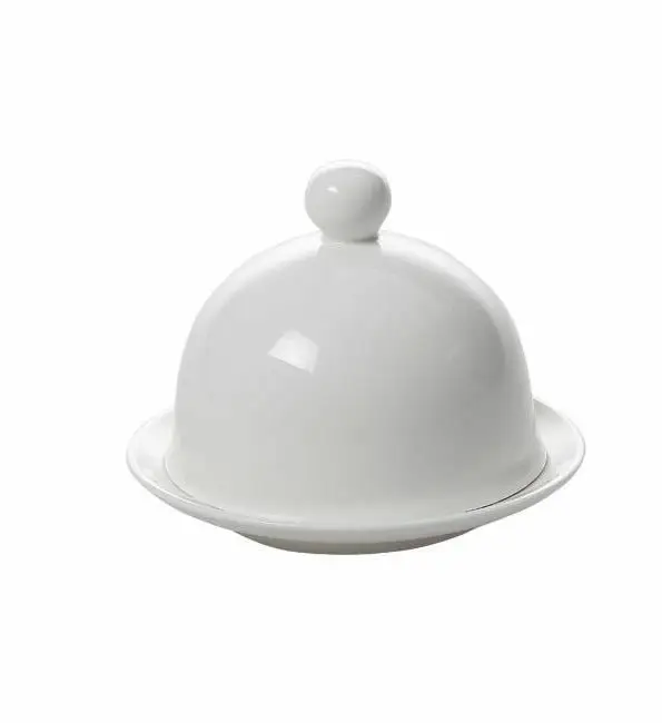 Laatste Kans C&T Boterklokje wit Ø7,5x8cm