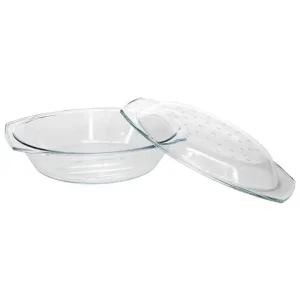 Betaalbaar C&T Grill en drop cocotte ovaal 500° 2,9L 32,5x19,5cm