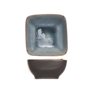 Populair C&T Laguna Blue-Grey Schaal 7,5x7,5xH3,8cm