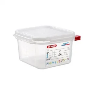 Araven Doos + deksel + colorclip GN1/6 H100mm Koopje