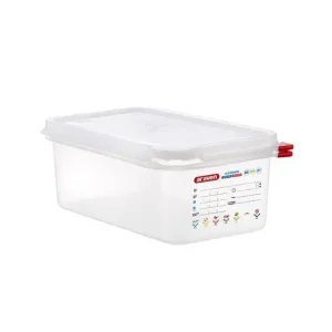 Araven Doos + deksel + colorclip hermetisch GN1/4 H100mm Nieuw