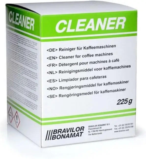 Bravilor Cleaner koffie- en theeresten 15 zakjes van 15g Fabrieksprijs