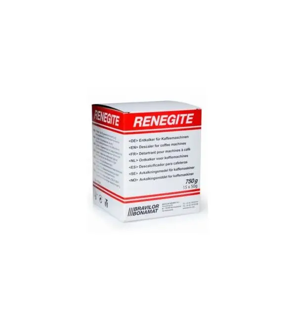 Aanbieding Bravilor Renegite ontkalking 15x50g