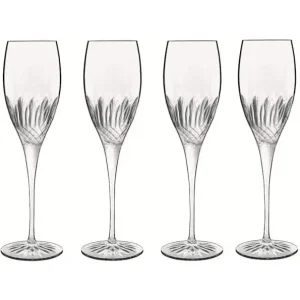Luigi Bormioli Diamante Champagneglas 220ml | 4 stuks Lage Prijs