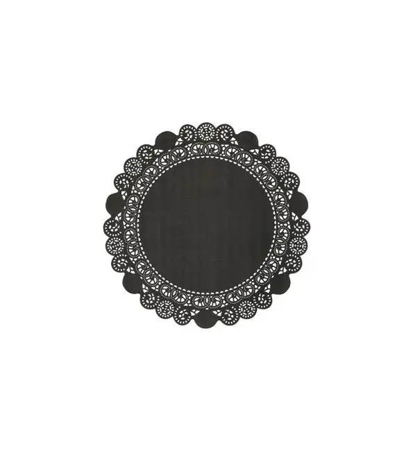 Shop Nu Duni Gebakonderlegger zwart Ø30cm | 250 stuks