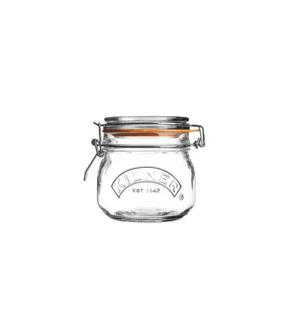 Kilner Bokaal rond cliptop 0,5L Express Levering