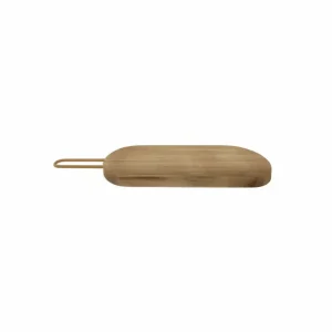 Beste Prijs Point-Virgule Serveerplank acaciahout koperen handvat 40x12x2cm