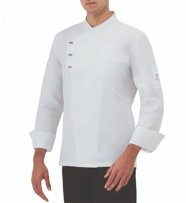 Beste Prijs Giblor's Koksvest Emanuel Heren Tencel wit - maat L