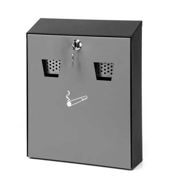 Betrouwbaar Vepa Bins Wandasbak met frontopening grijs