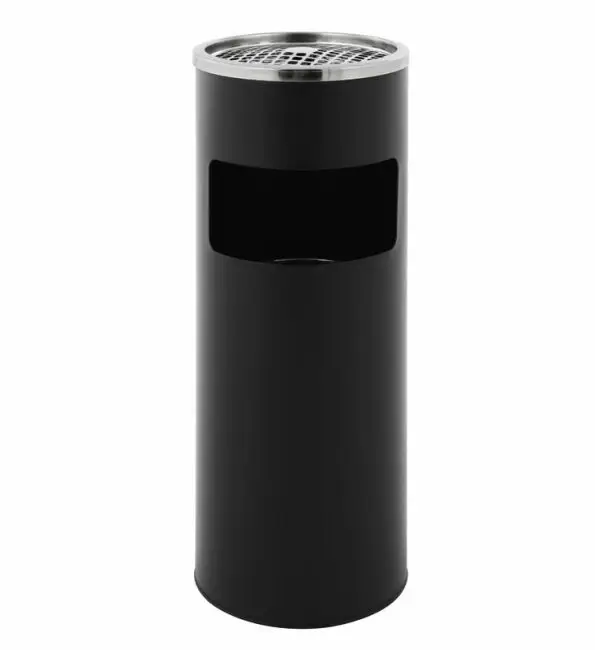 Vepa Bins As- en papierbak mat zwart 12,5L Rechtstreeks Van De Fabrikant