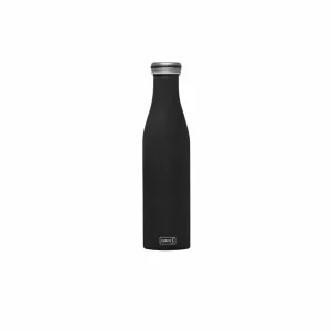 Lurch dubbelwandige isoleerfles RVS zwart 750ml Beperkte Voorraad