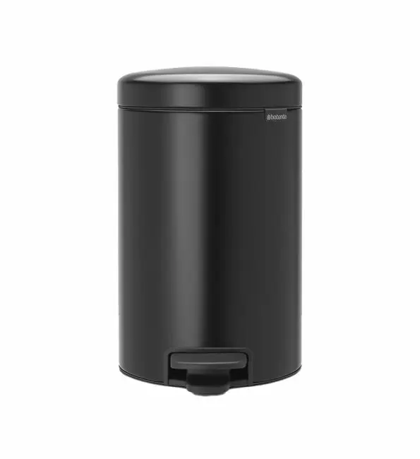 Fabrieksprijs Brabantia Pedaalemmer Newicon mat zwart 12L